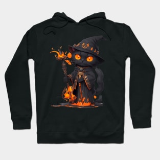 Mystic Mage Cat - Botticelli Catvito Hoodie